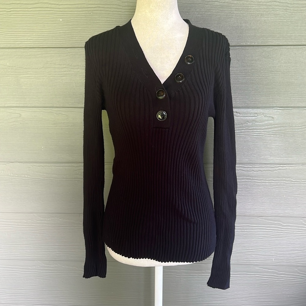 Cotton by Autumn Cashmere‎ Ribbed Sweater